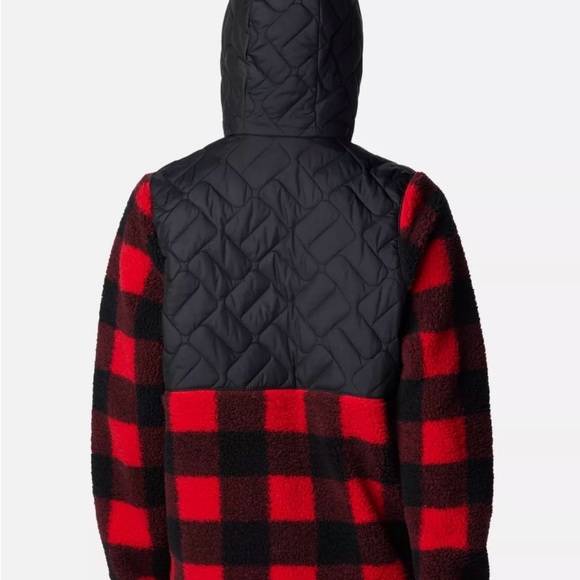 NWT Columbia Women’s Sz XL Sweet view fleece Hooded Pullover Jacket - Picture 2 of 7